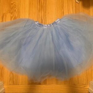 Light Blue Tulle Tutu Skirt
